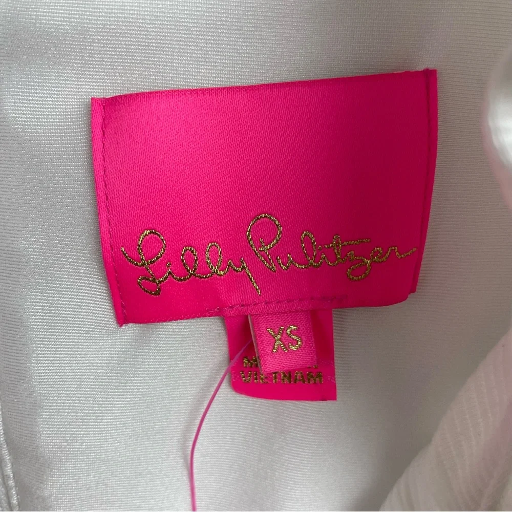 Lilly Pulitzer White Tisbury Shoft Dress NWT - Picture 7 of 12